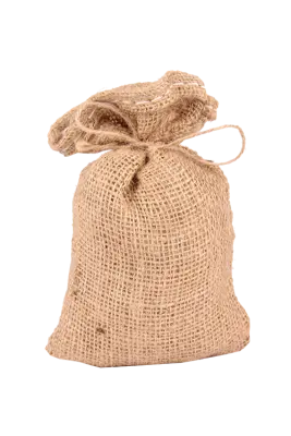 jute zakjes met sluitkoord 15x25