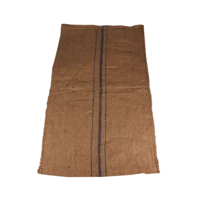 hoge jute zak 67x112 cm bedrukt met lijnen