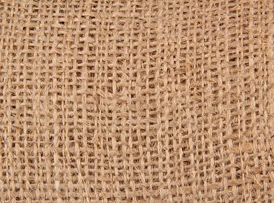 detail fijn geweven jute 280 gram/m2